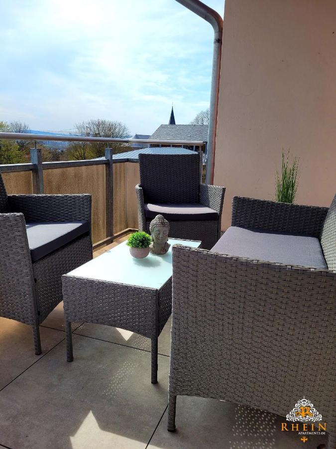 Top Modernes Rhein Apartment Vallendar Mit Balkon Exterior photo